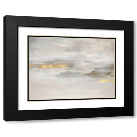 Ethereal in Neutral Black Modern Wood Framed Art Print with Double Matting by Springer, Rachel