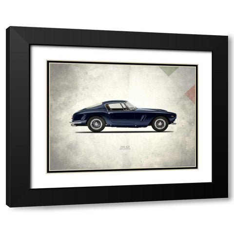 Ferrari 250GT 1959 Black Modern Wood Framed Art Print with Double Matting by Rogan, Mark