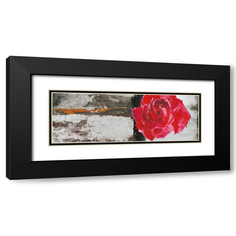 Metallic Pop Flower I Black Modern Wood Framed Art Print with Double Matting by Ward, Sarah