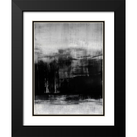 Emerging I Black Modern Wood Framed Art Print with Double Matting by Hamilton, Taylor