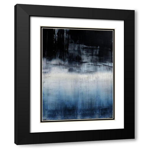 Mysterious II Black Modern Wood Framed Art Print with Double Matting by Hamilton, Taylor