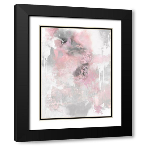 Irresistible Blush I Black Modern Wood Framed Art Print with Double Matting by Bridges, Tate