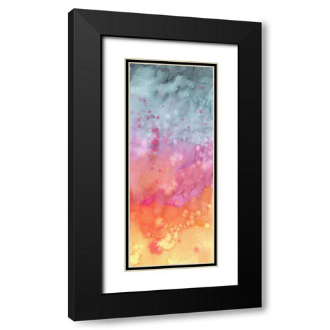 MB Watercolor I Black Modern Wood Framed Art Print with Double Matting by Zaremba, Hillel