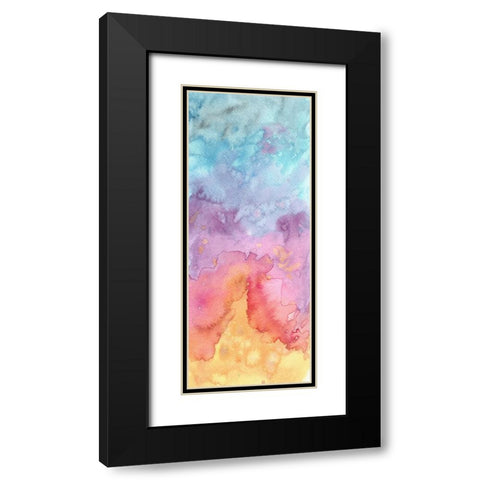 MB Watercolor III Black Modern Wood Framed Art Print with Double Matting by Zaremba, Hillel