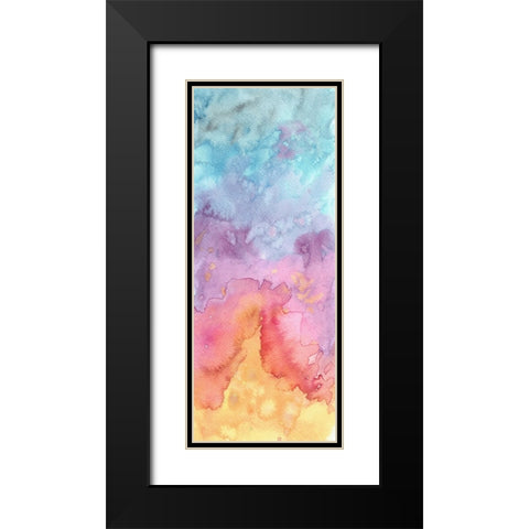 MB Watercolor III Black Modern Wood Framed Art Print with Double Matting by Zaremba, Hillel