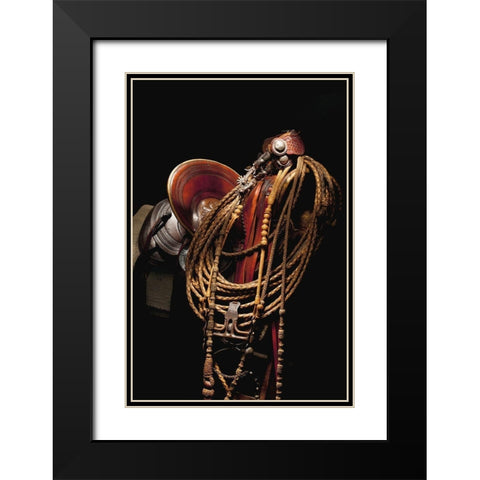 Oregon Gear Black Modern Wood Framed Art Print with Double Matting by Dawson, Robert