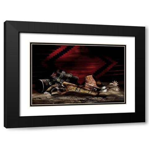 Days Gone By 2 Black Modern Wood Framed Art Print with Double Matting by Dawson, Robert