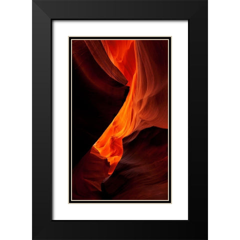 Enchantment Canyon I Black Modern Wood Framed Art Print with Double Matting by Dawson, Robert