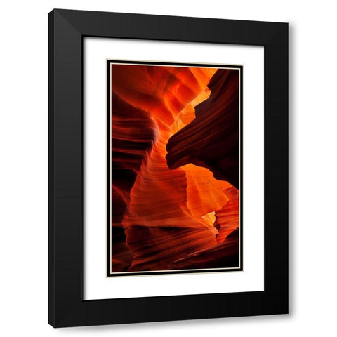 Enchantment Canyon II Black Modern Wood Framed Art Print with Double Matting by Dawson, Robert