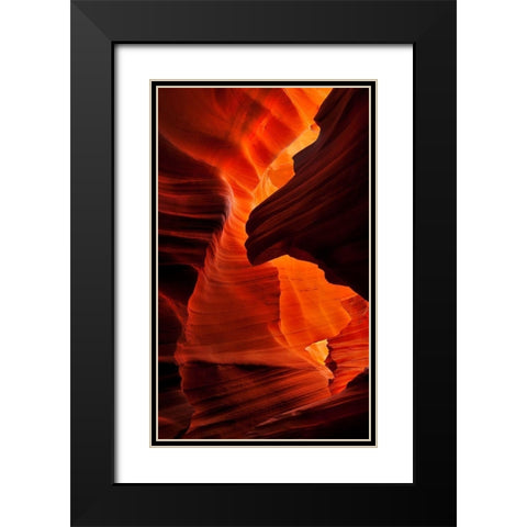 Enchantment Canyon II Black Modern Wood Framed Art Print with Double Matting by Dawson, Robert