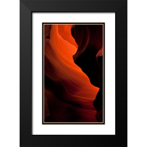 Enchantment Canyon III Black Modern Wood Framed Art Print with Double Matting by Dawson, Robert