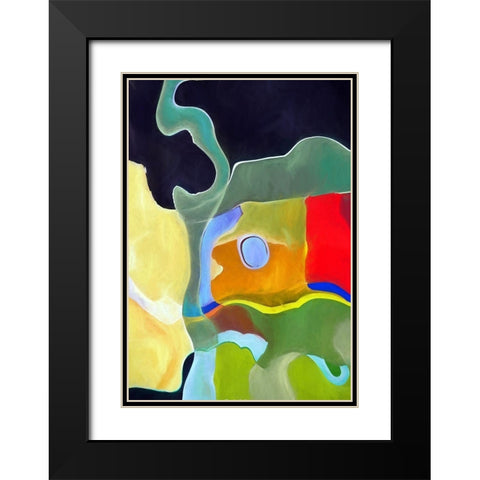 Mixed Bag I Black Modern Wood Framed Art Print with Double Matting by Bolokofsky, Ronald
