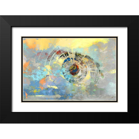 Trying To Stay Focused Black Modern Wood Framed Art Print with Double Matting by Bolokofsky, Ronald