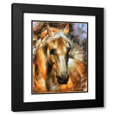 Shadow Black Modern Wood Framed Art Print with Double Matting by Bolokofsky, Ronald
