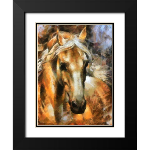 Shadow Black Modern Wood Framed Art Print with Double Matting by Bolokofsky, Ronald