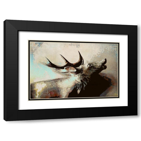 The Calling Black Modern Wood Framed Art Print with Double Matting by Bolokofsky, Ronald