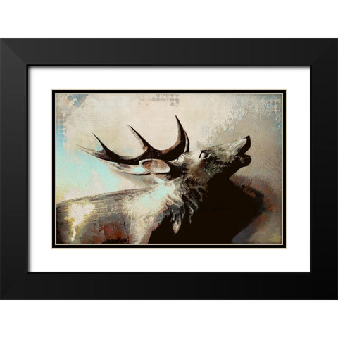 The Calling Black Modern Wood Framed Art Print with Double Matting by Bolokofsky, Ronald