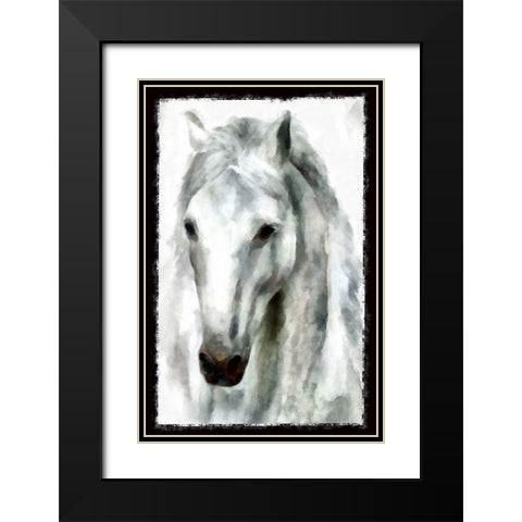 Trigger II Black Modern Wood Framed Art Print with Double Matting by Bolokofsky, Ronald