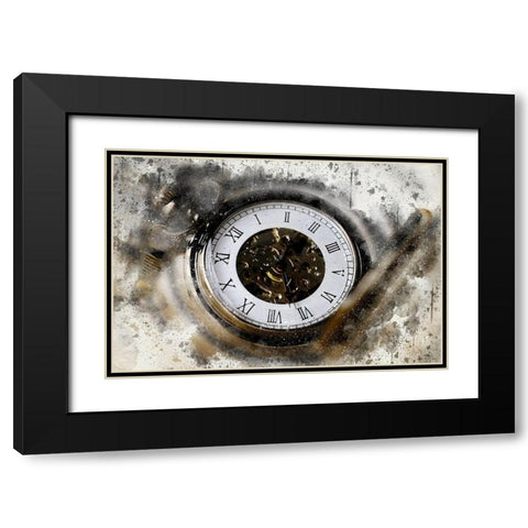 Borrowed Time Black Modern Wood Framed Art Print with Double Matting by Bolokofsky, Ronald