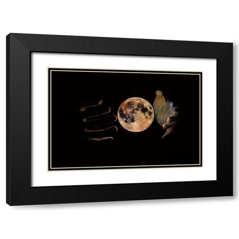 Let There Be Light Black Modern Wood Framed Art Print with Double Matting by Bolokofsky, Ronald