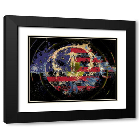 Targeting Freedom Black Modern Wood Framed Art Print with Double Matting by Bolokofsky, Ronald