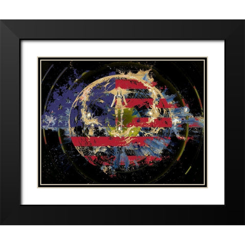 Targeting Freedom Black Modern Wood Framed Art Print with Double Matting by Bolokofsky, Ronald