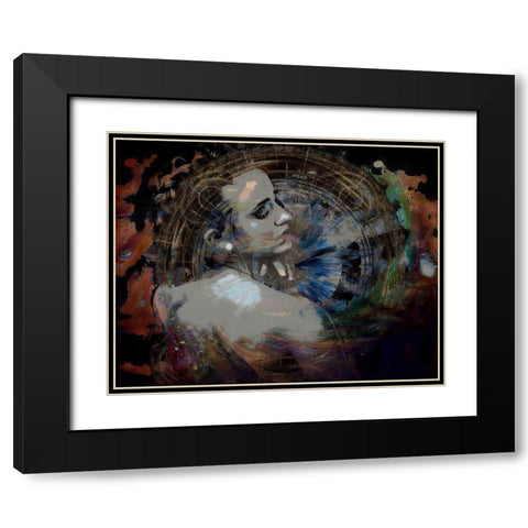 Time Moves On Black Modern Wood Framed Art Print with Double Matting by Bolokofsky, Ronald