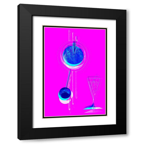 Afternoon Hangover II Black Modern Wood Framed Art Print with Double Matting by Bolokofsky, Ronald