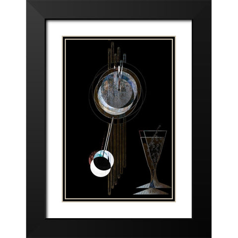 Afternoon Hangover III Black Modern Wood Framed Art Print with Double Matting by Bolokofsky, Ronald