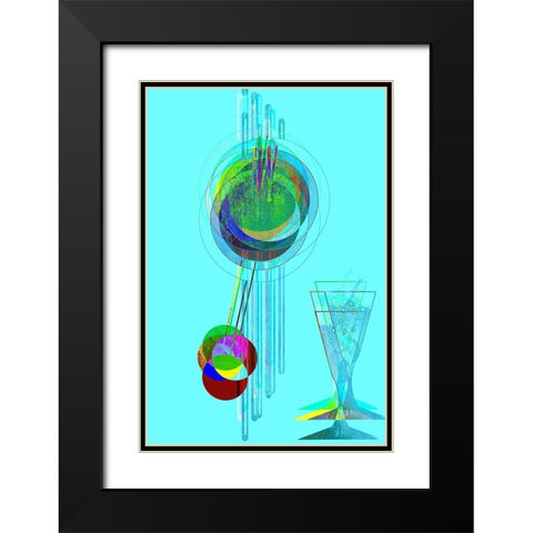 Afternoon Hangover IV Black Modern Wood Framed Art Print with Double Matting by Bolokofsky, Ronald