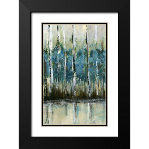 A Beautiful Day I Black Modern Wood Framed Art Print with Double Matting by Brey