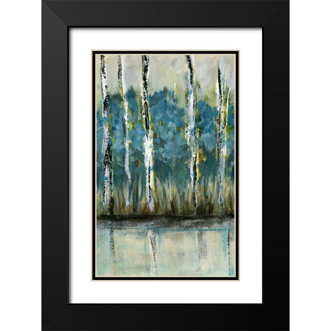 A Beautiful Day II Black Modern Wood Framed Art Print with Double Matting by Brey