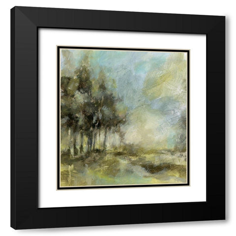 Beautiful Day I Black Modern Wood Framed Art Print with Double Matting by Brey
