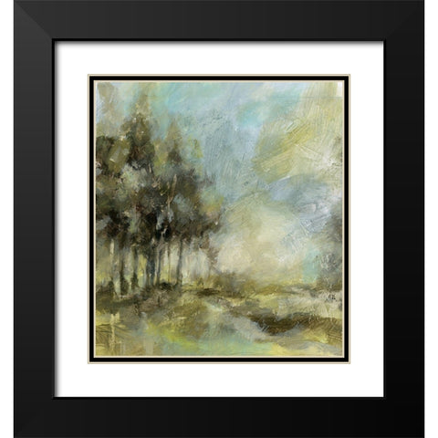 Beautiful Day I Black Modern Wood Framed Art Print with Double Matting by Brey