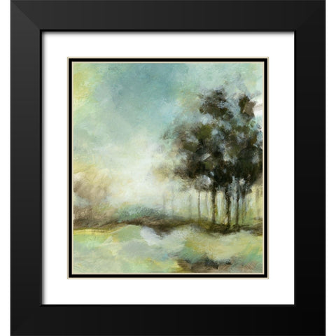Beautiful Day II Black Modern Wood Framed Art Print with Double Matting by Brey