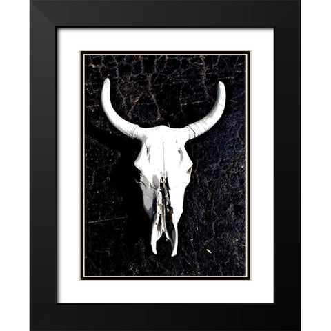 Long Life Black Modern Wood Framed Art Print with Double Matting by Bartola
