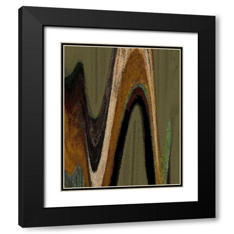 Nasdaq Black Modern Wood Framed Art Print with Double Matting by Simons