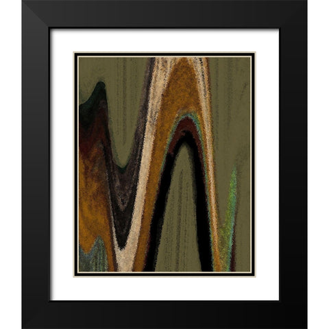 Nasdaq Black Modern Wood Framed Art Print with Double Matting by Simons
