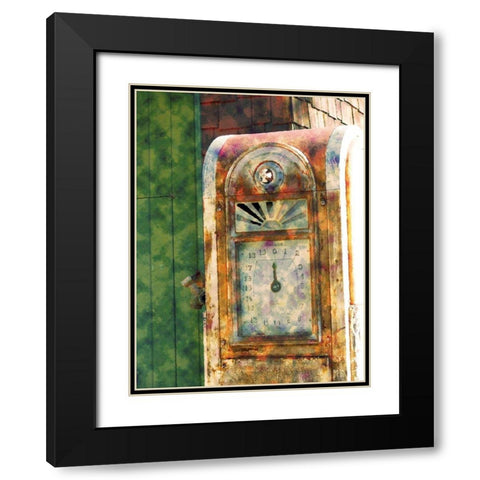 No More Black Modern Wood Framed Art Print with Double Matting by Simons