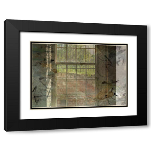 Urban Viewpoint Black Modern Wood Framed Art Print with Double Matting by Simons