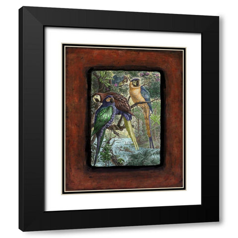 Who Invited Her Anyway Black Modern Wood Framed Art Print with Double Matting by Simons