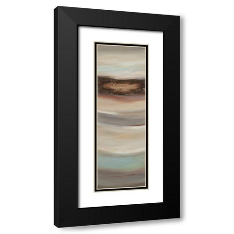 Texturescape A Black Modern Wood Framed Art Print with Double Matting by Hinz