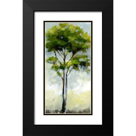 Tree I Black Modern Wood Framed Art Print with Double Matting by King