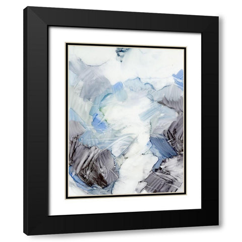 Freeze Frame I Black Modern Wood Framed Art Print with Double Matting by King