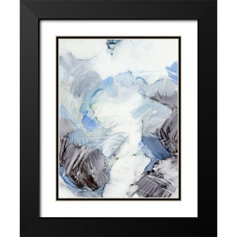 Freeze Frame I Black Modern Wood Framed Art Print with Double Matting by King