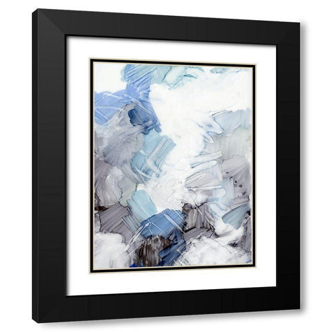 Freeze Frame II Black Modern Wood Framed Art Print with Double Matting by King