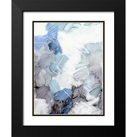 Freeze Frame II Black Modern Wood Framed Art Print with Double Matting by King