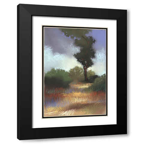 The Wilds II Black Modern Wood Framed Art Print with Double Matting by Ricci