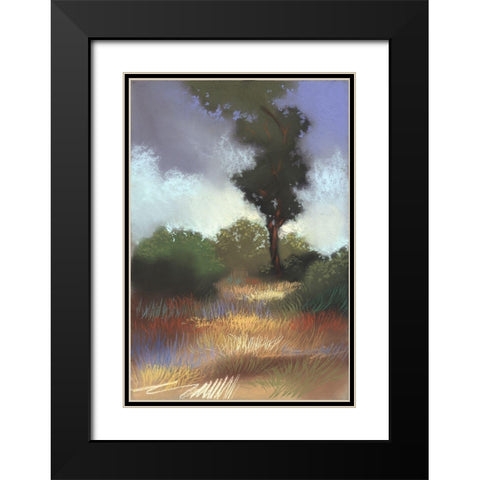 The Wilds II Black Modern Wood Framed Art Print with Double Matting by Ricci