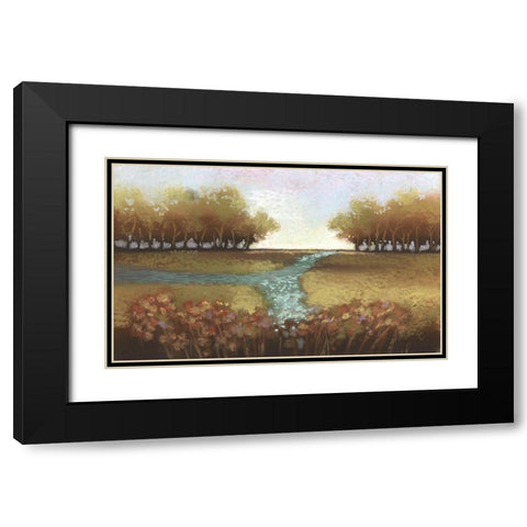 Tomorrow I Black Modern Wood Framed Art Print with Double Matting by Ricci